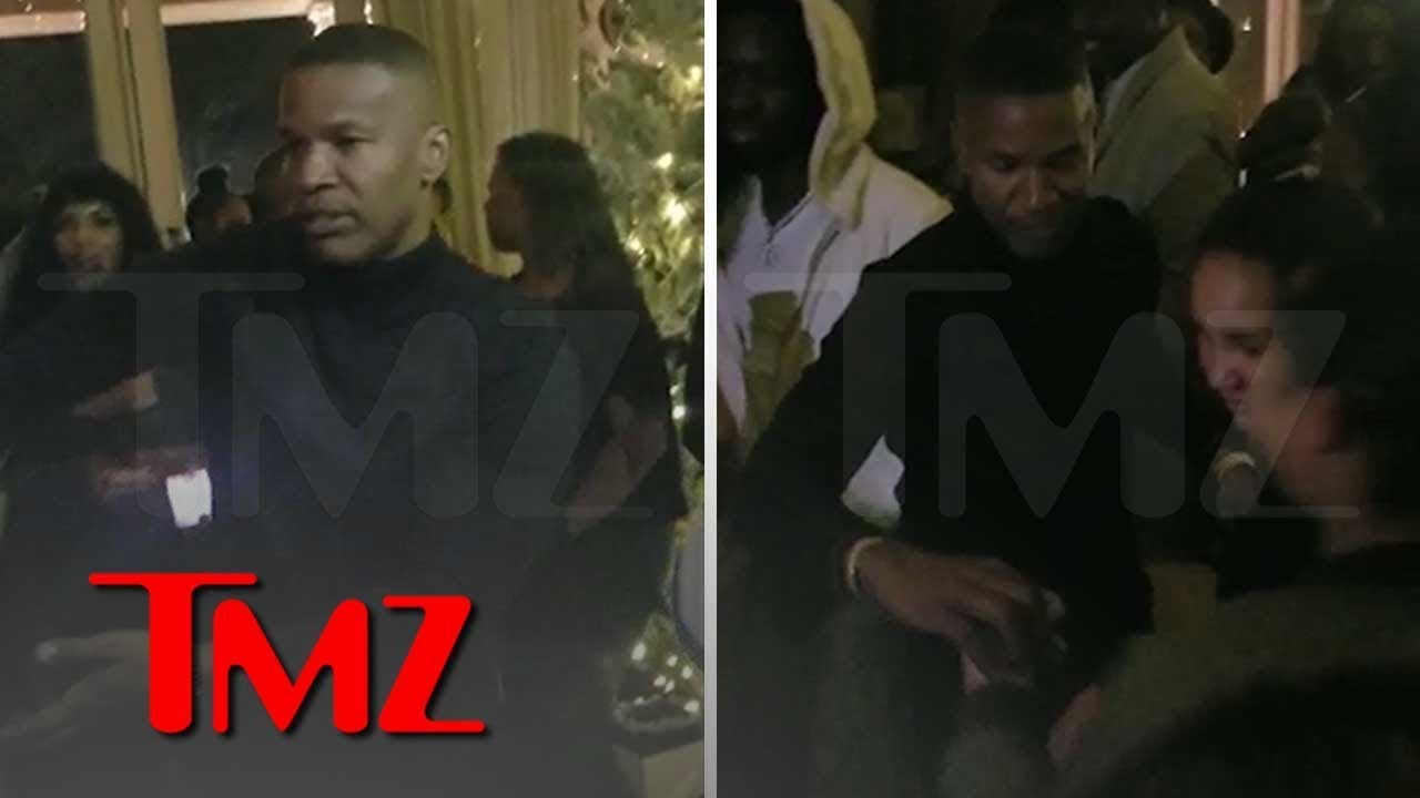 Jamie Foxx Dancing During His Holiday Party in Los Angeles | TMZ
