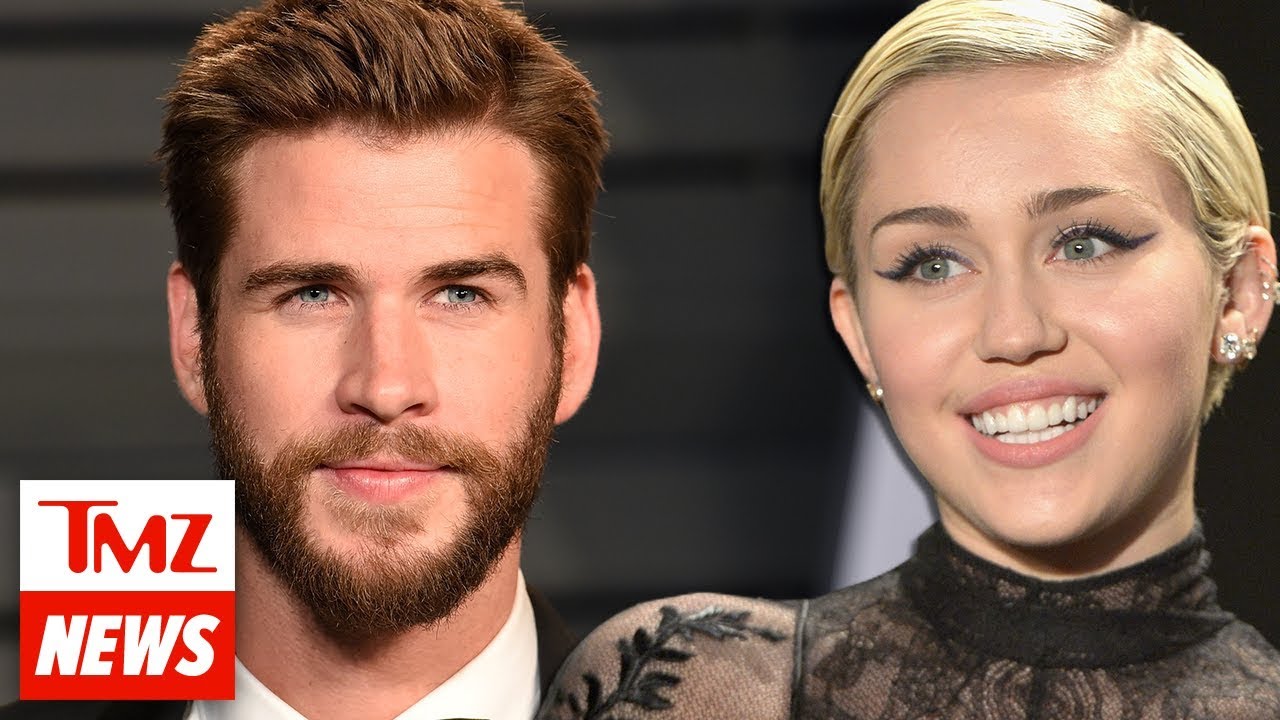 Miley Cyrus and Liam Hemsworth Appear to Be Married!!! | TMZ NEWSROOM TODAY 1 Miley Cyrus and Liam Hemsworth Appear to Be Married!!! | TMZ NEWSROOM TODAY 1
