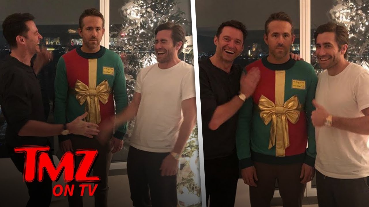 Hugh Jackman & Jake Gyllenhaal Play Ugly Prank On Ryan Reynolds | TMZ TV