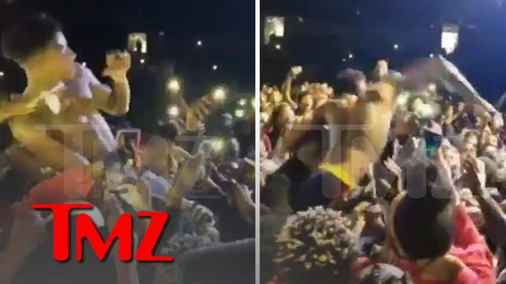 NBA YoungBoy Concert Erupts in Violence After Heckler Tried Stealing his Chain | TMZ 1