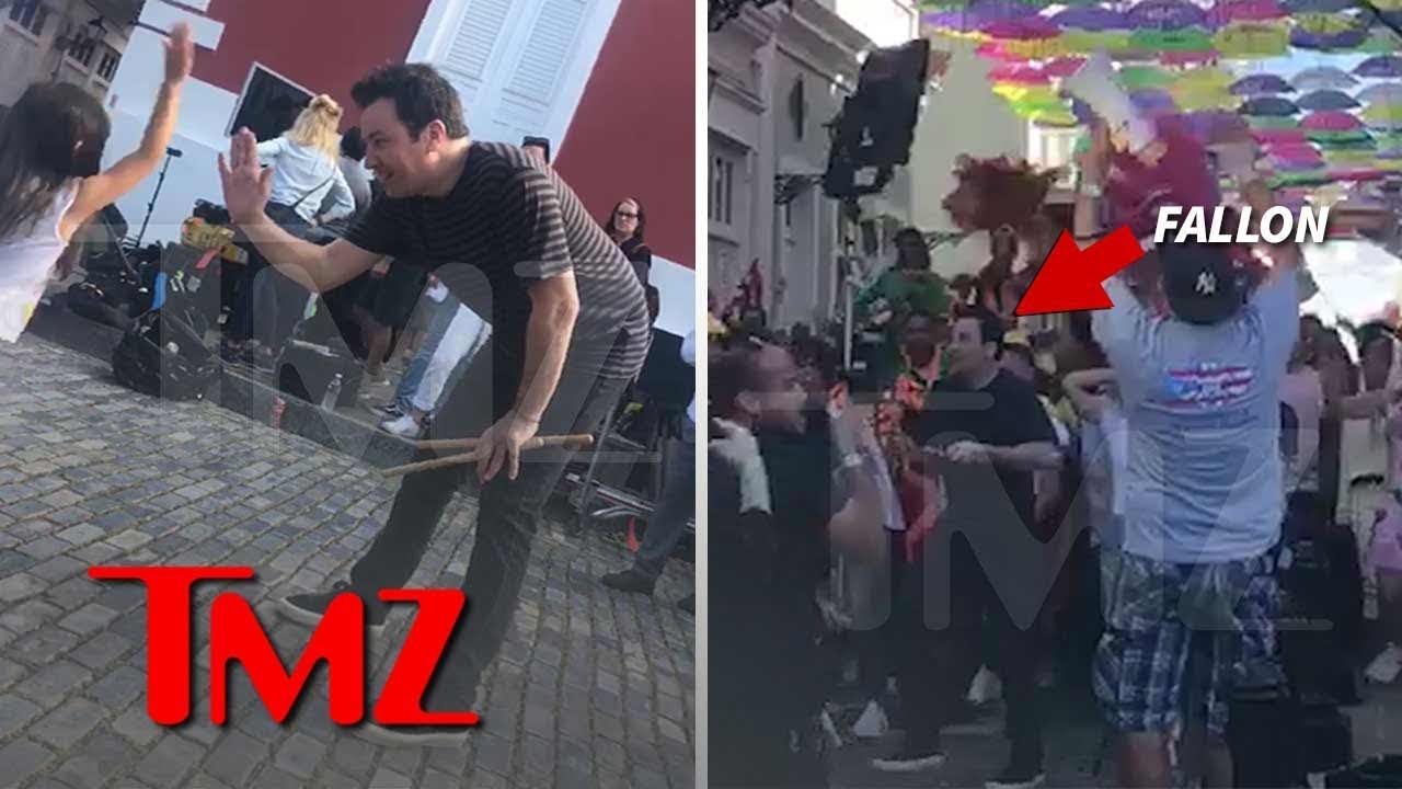 Jimmy Fallon Takes 'Tonight Show' to Puerto Rico to Aid in Relief Effort | TMZ 5