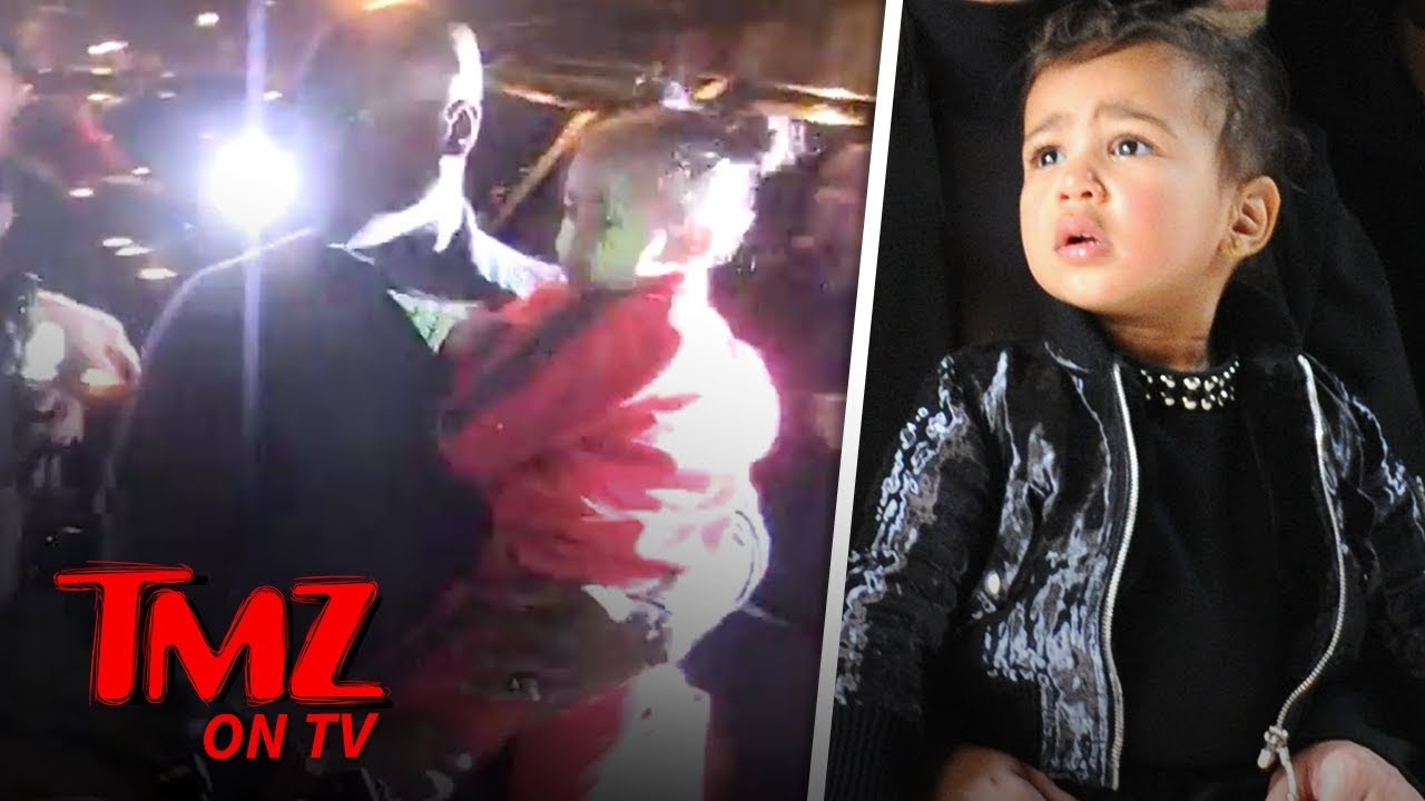 North West Is A Freaking DIVA While Leaving Craig's | TMZ TV 5