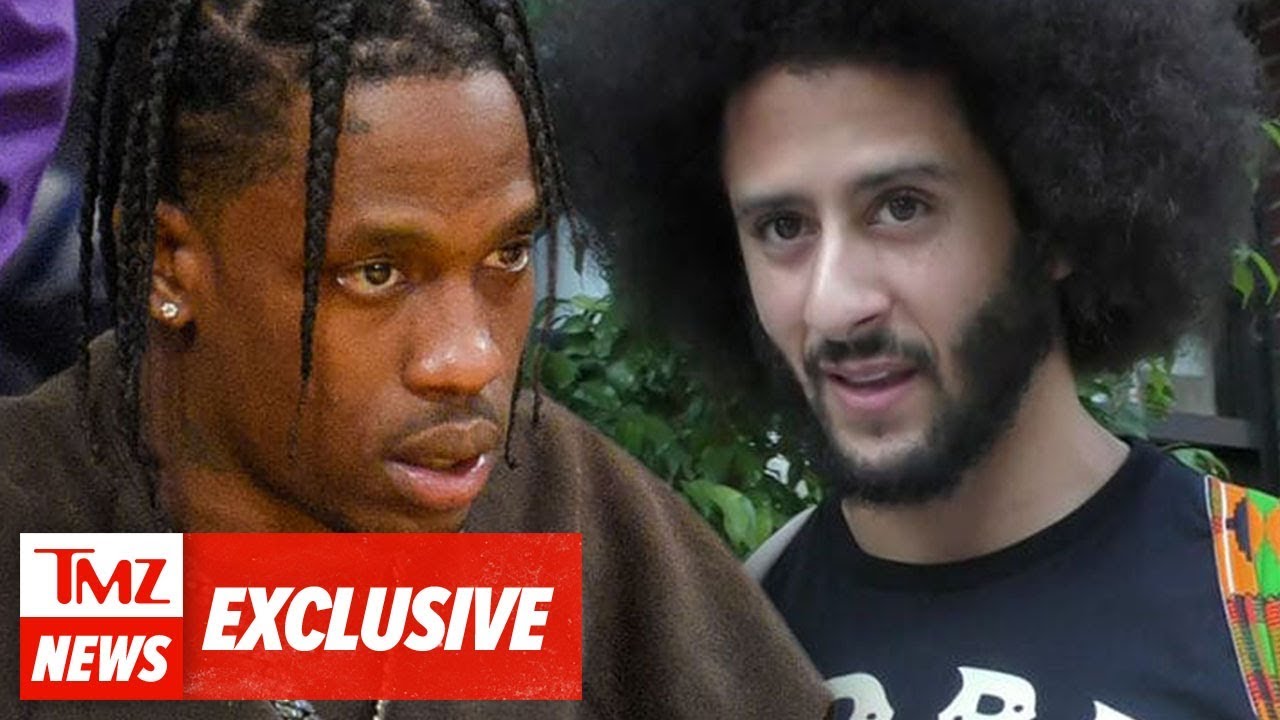 Colin Kaepernick and Travis Scott Spoke Before Super Bowl Deal was Signed | TMZ News 1