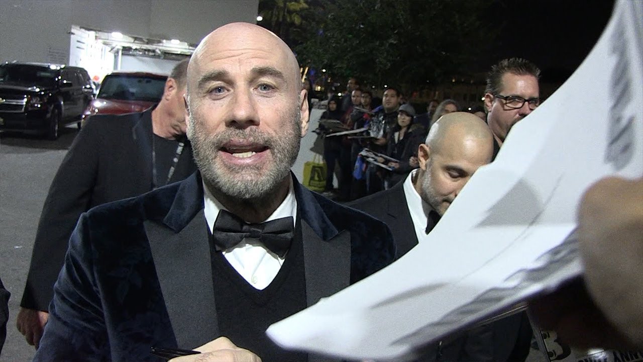 John Travolta Unveils New Bald Look for Living Legends of Aviation Awards 1