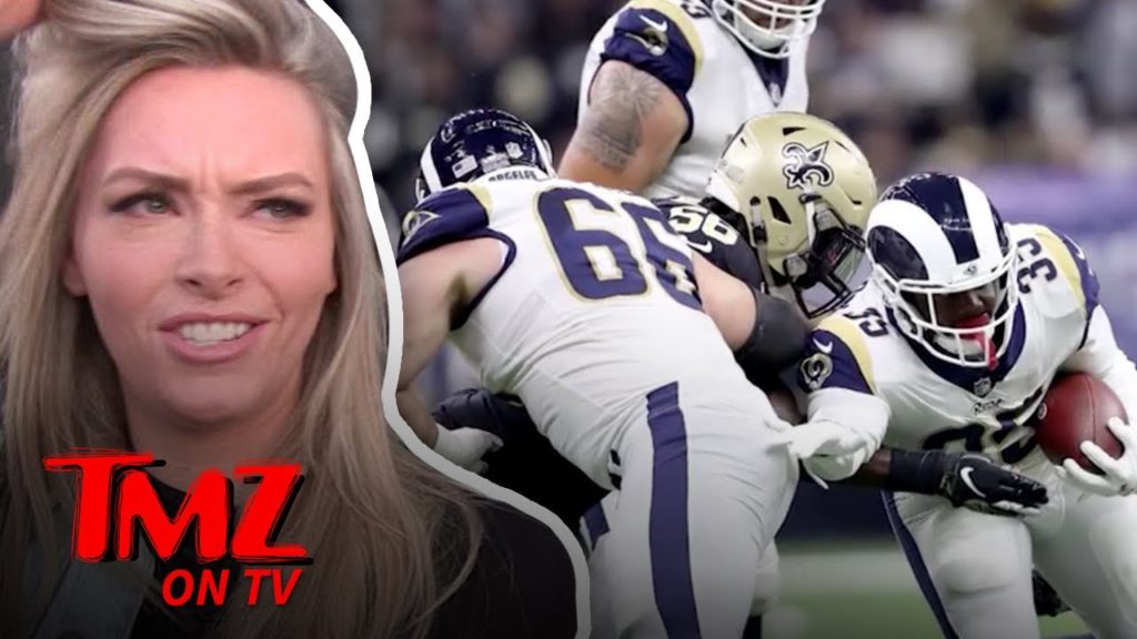 Gronk's Girlfriend Says Stop Hating On The Patriots! | TMZ TV 1