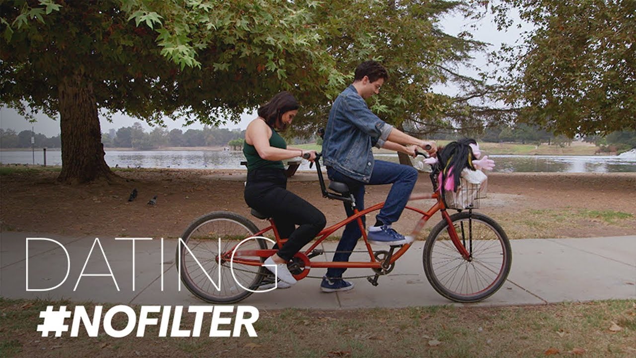 Tandem Bike Riding Date With Hand Puppets in Tow | Dating #NoFilter | E! 2