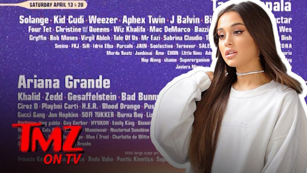 Ariana Grande Headlining Coachella Is A Nod To Female Empowerment | TMZ TV 1