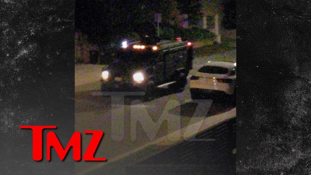 Massive Police Presence Outside Jimmy Kimmel's Hermosa Beach Rental Home | TMZ 1