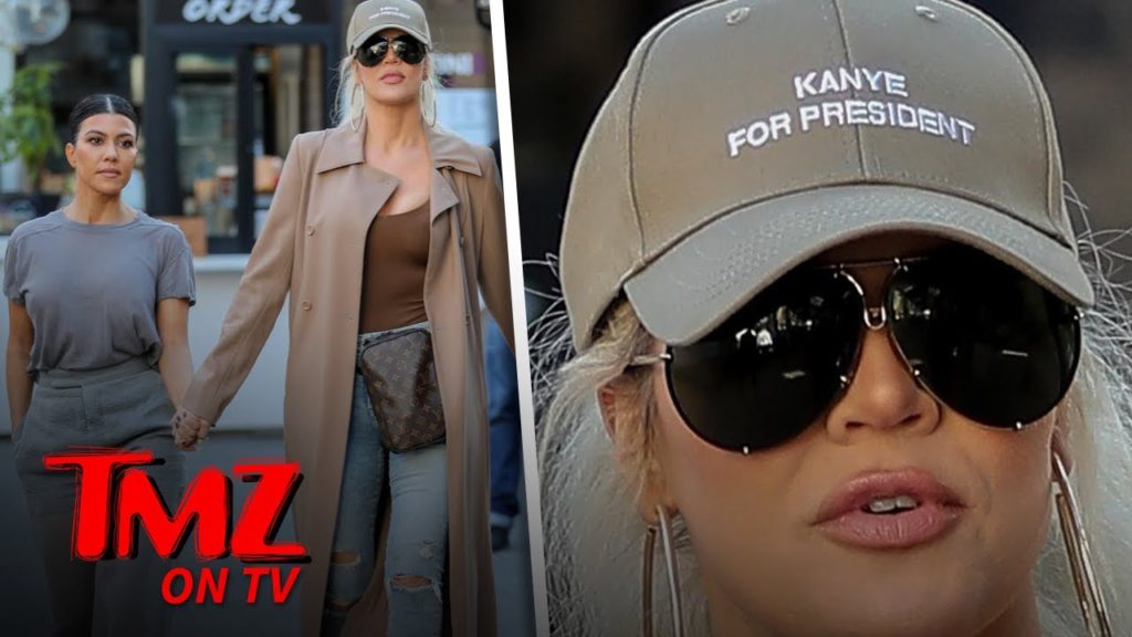 Khloe Campaigns For Kanye For President! | TMZ TV 1