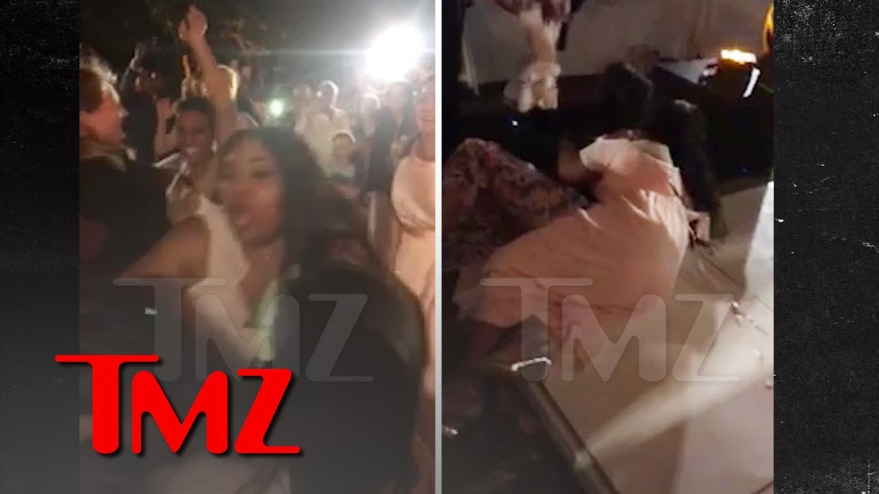 'Bad Girls Club' Star Tanisha Thomas Tackles Woman at Amber Meade's Wedding | TMZ 3