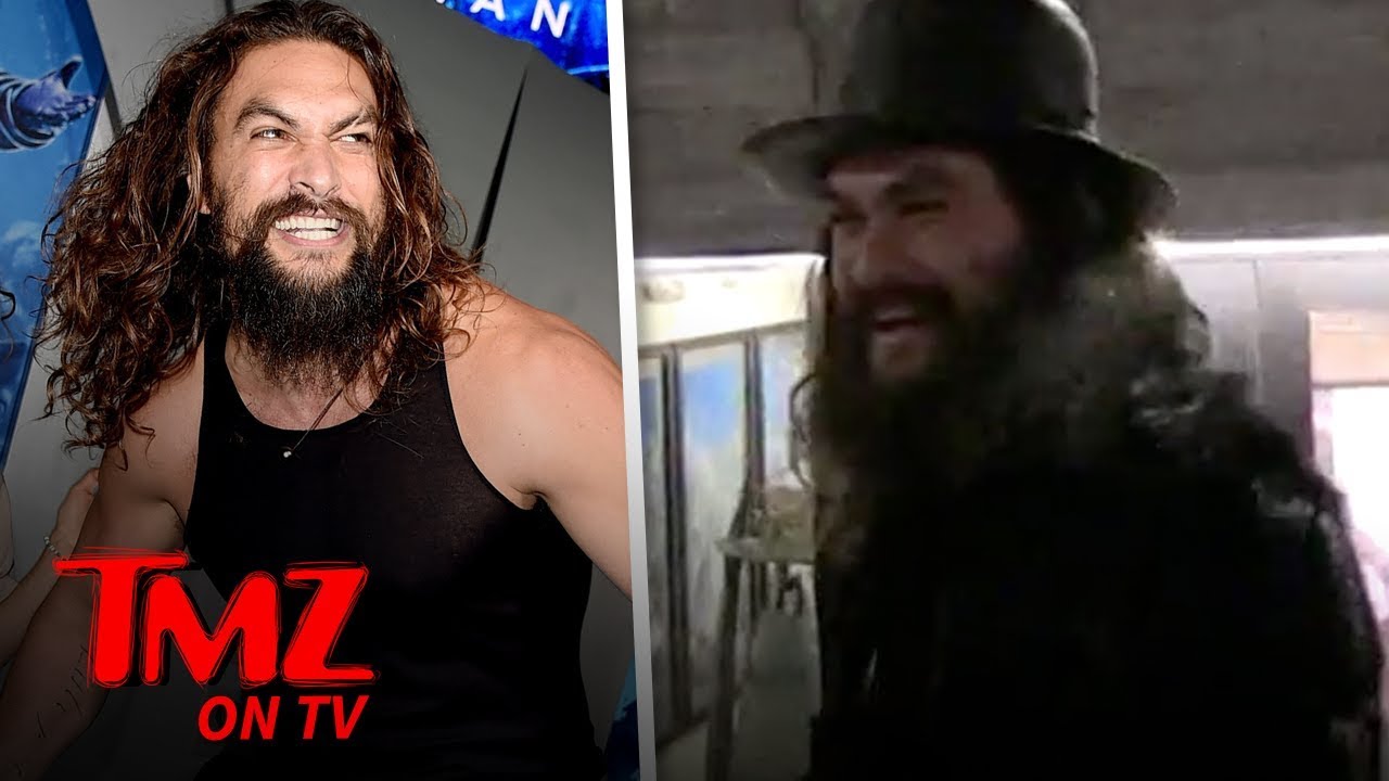 Jason Momoa Is Even A Good Snowboarder!!! | TMZ 5