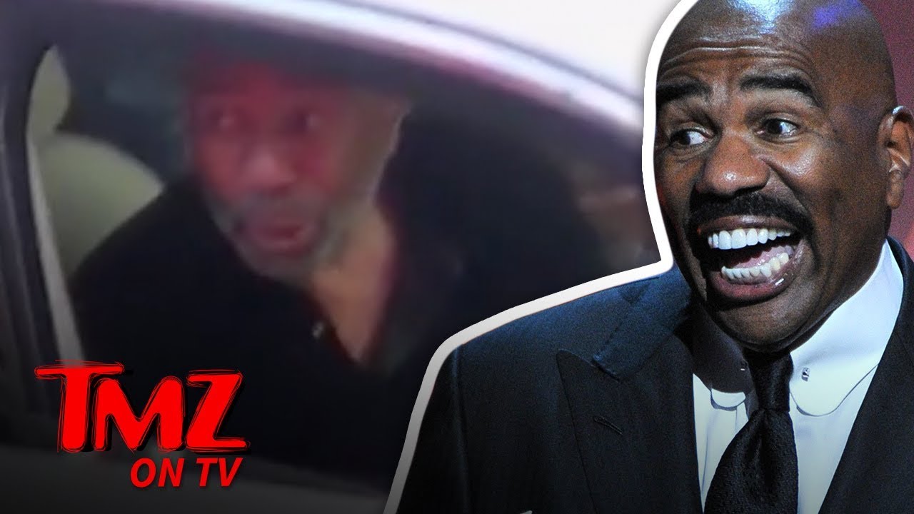 TMZ Tour Catches Steve Harvey In The Streets | TMZ TV 5