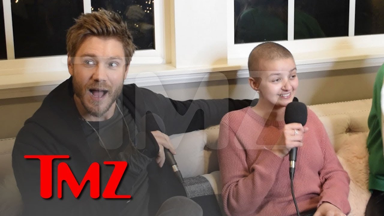 Chad Michael Murray Surprises Teenage Cancer Survivor In Emotional Video | TMZ 5