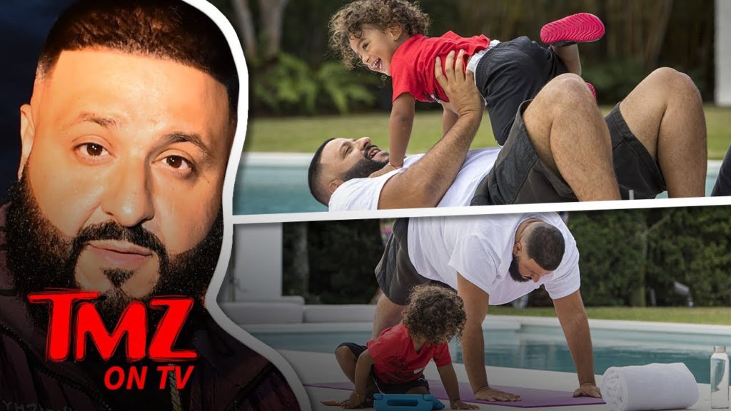 DJ Khaled Has The Cutest Workout Ever With His Son | TMZ TV 1