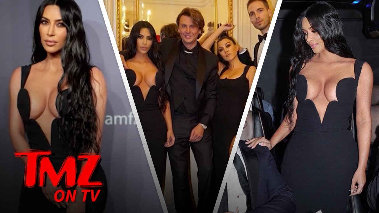 Kim K Takes Her Own Paparazzi Around | TMZ TV 5