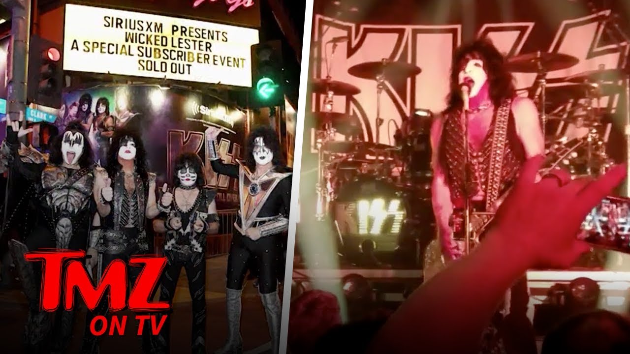 KISS Final Tour Kicks Off In Hollywood | TMZ TV 3