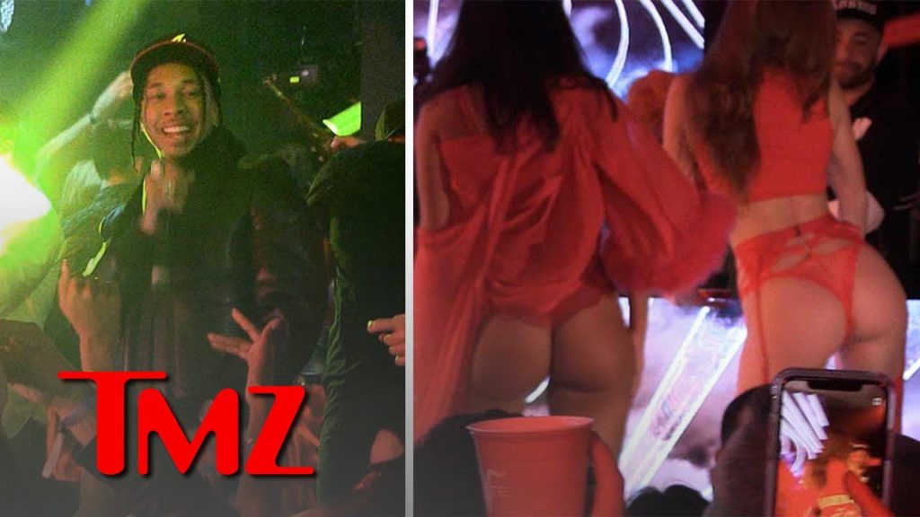 Tyga and Guavo Get Lit at Pre Valentines Day Bash | TMZ 1