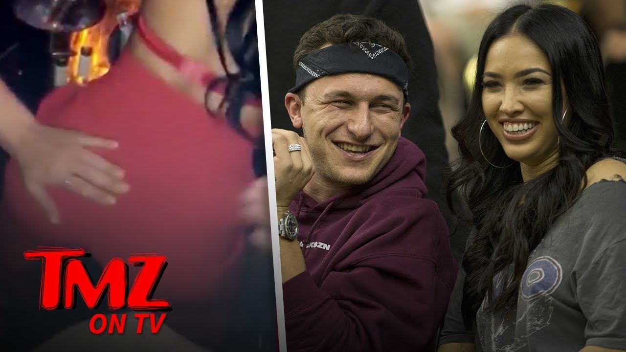 Johnny Manziel's Wife Bre Tiesi Twerks Her Ass Off At Lingerie Launch Party | TMZ TV