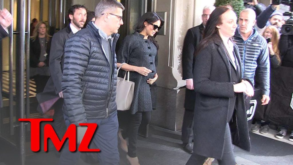 Meghan Markle Outside Her Baby Shower in New York City | TMZ 1