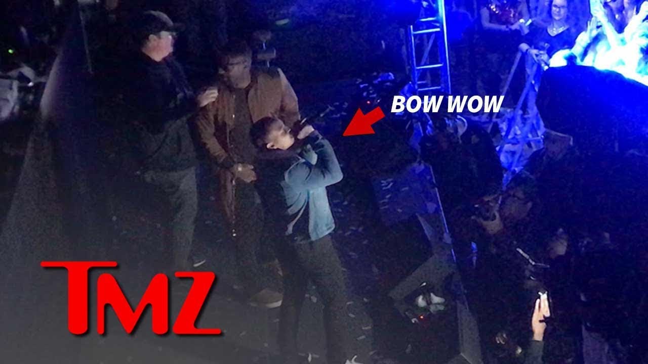 Bow Wow Makes Appearance At Shaq's Super Bowl Event Hours Before Arrest | TMZ 5