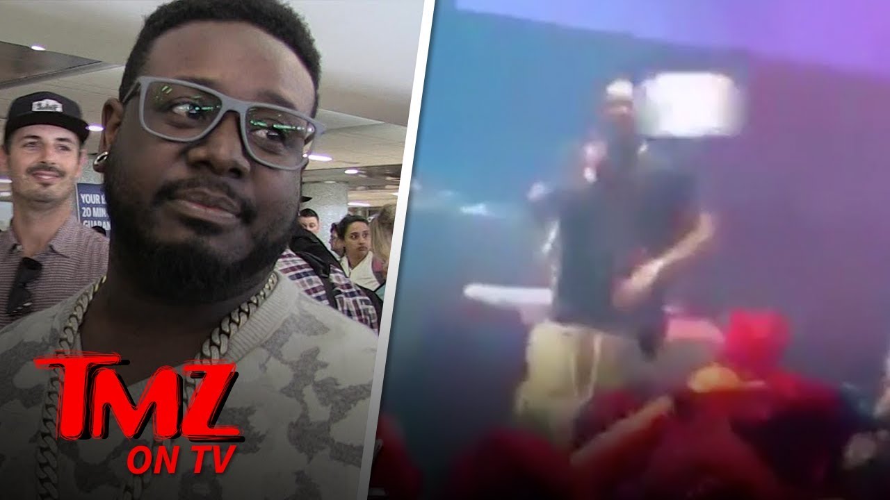 T-Pain Hit In The Face While Performing | TMZ TV 4