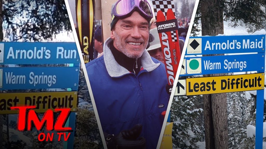 Arnold Schwarzenegger Pranked with 'Arnold's Maid' Ski Run in Idaho | TMZ TV 1