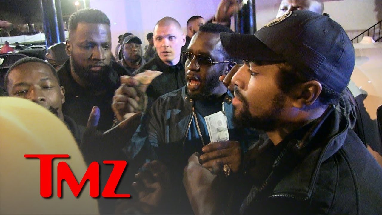 Diddy Hurls Money at Crowd Outside Magic City Strip Club in Atlanta | TMZ 4