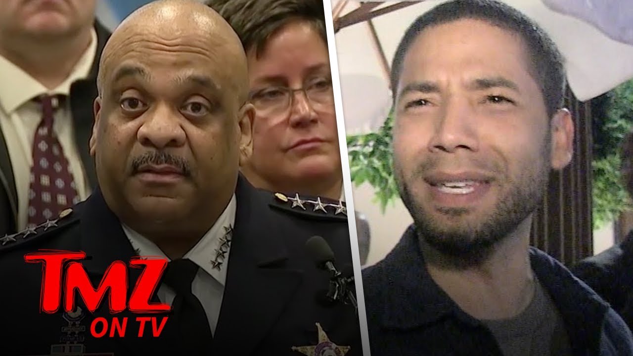 Police Superintendent Eddie Johnson says Jussie Smollet Was Being Greedy | TMZ TV 3