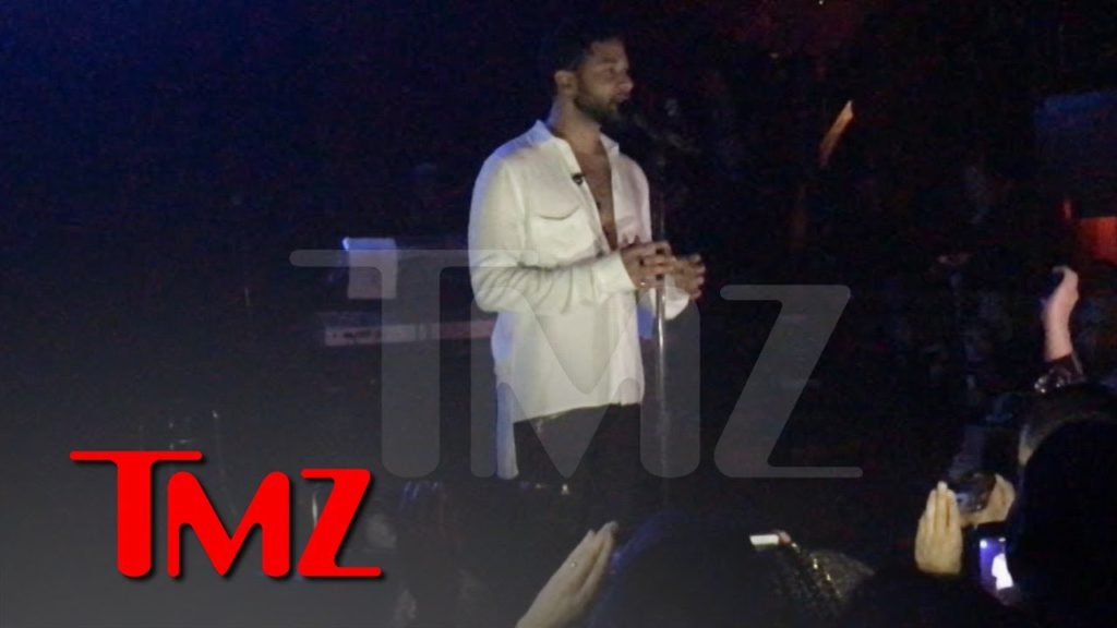 Jussie Smollett Performs and Says 'I Couldn't Let Those Motherf*****s Win' | TMZ 1