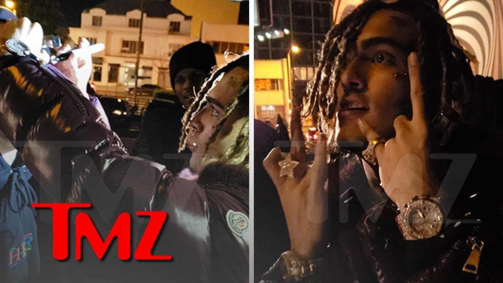 Shouting Match with Cops Under Review by Miami PD While Lil Pump Parties | TMZ 1