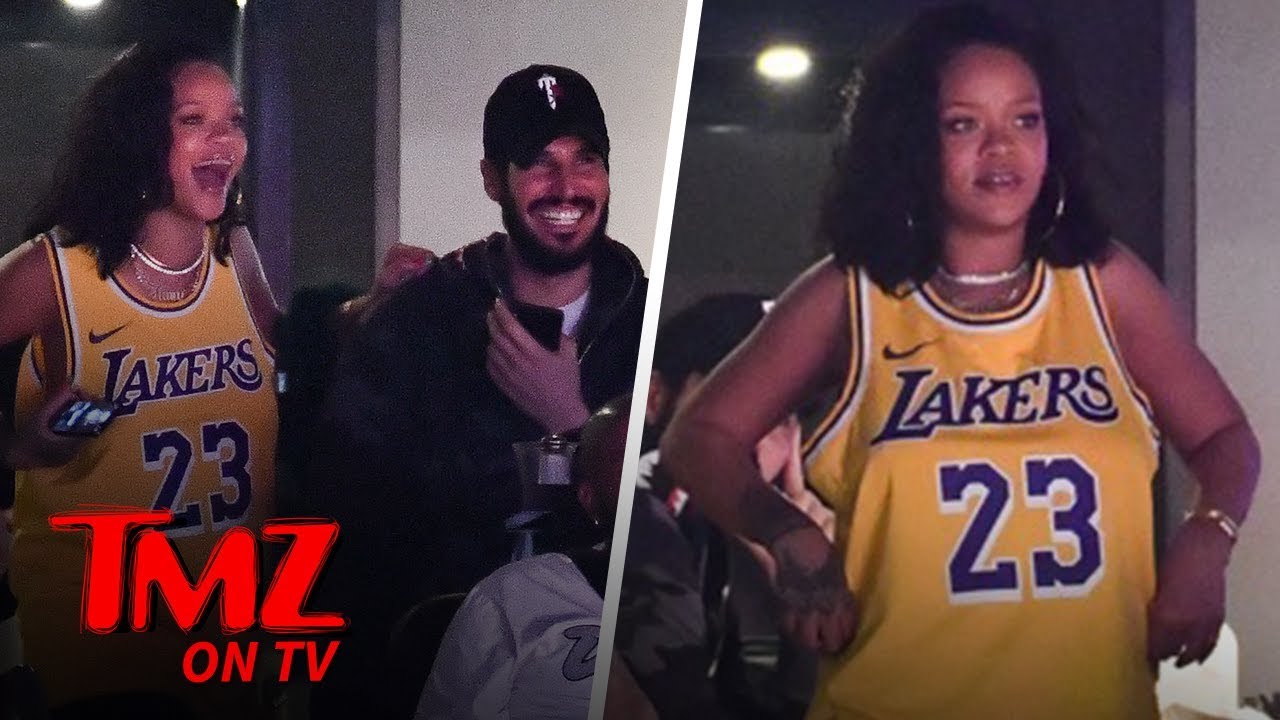 Rihanna Cheers On Lebron While Celebrating Her Birthday! | TMZ TV