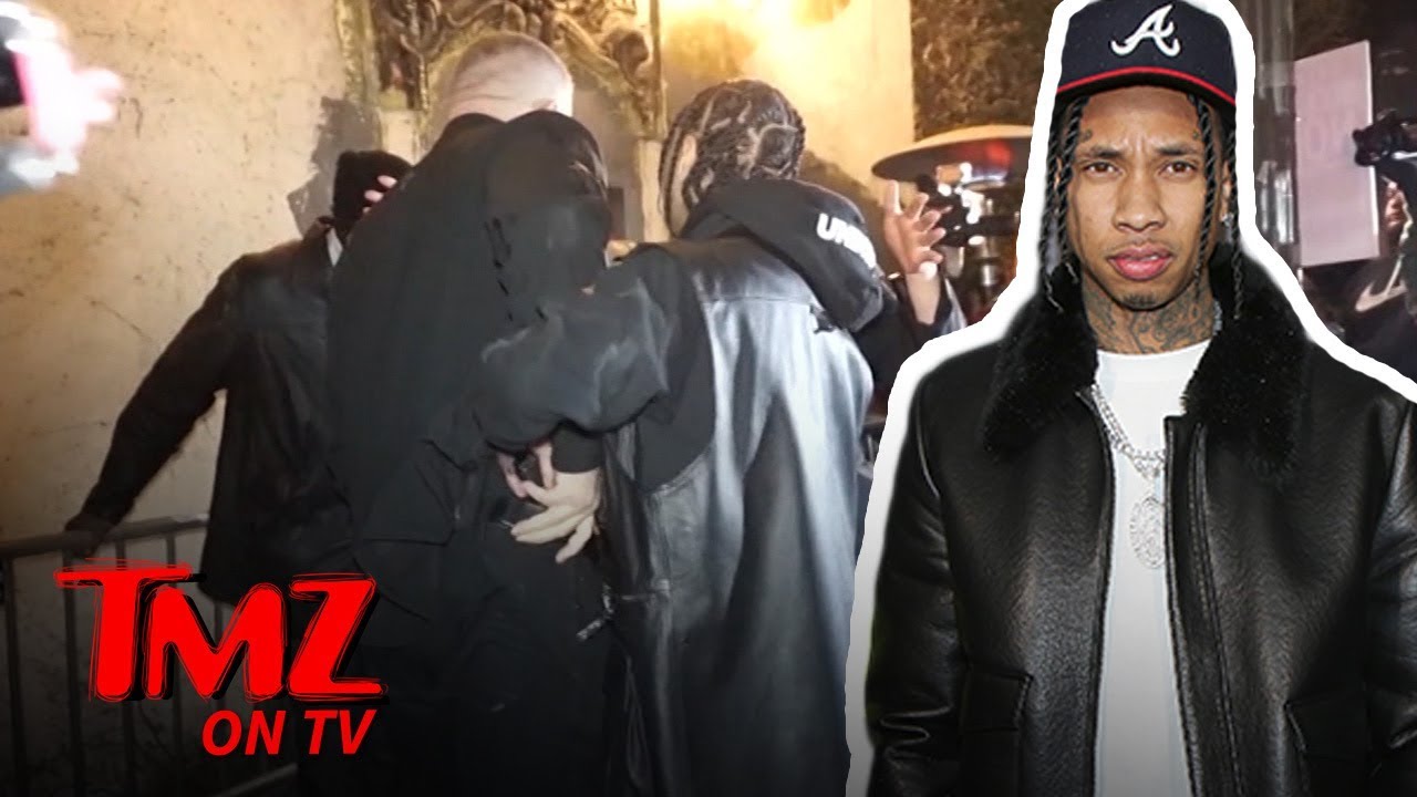 Tyga Dragged Out of Floyd Mayweather's Birthday Party | TMZ TV 5