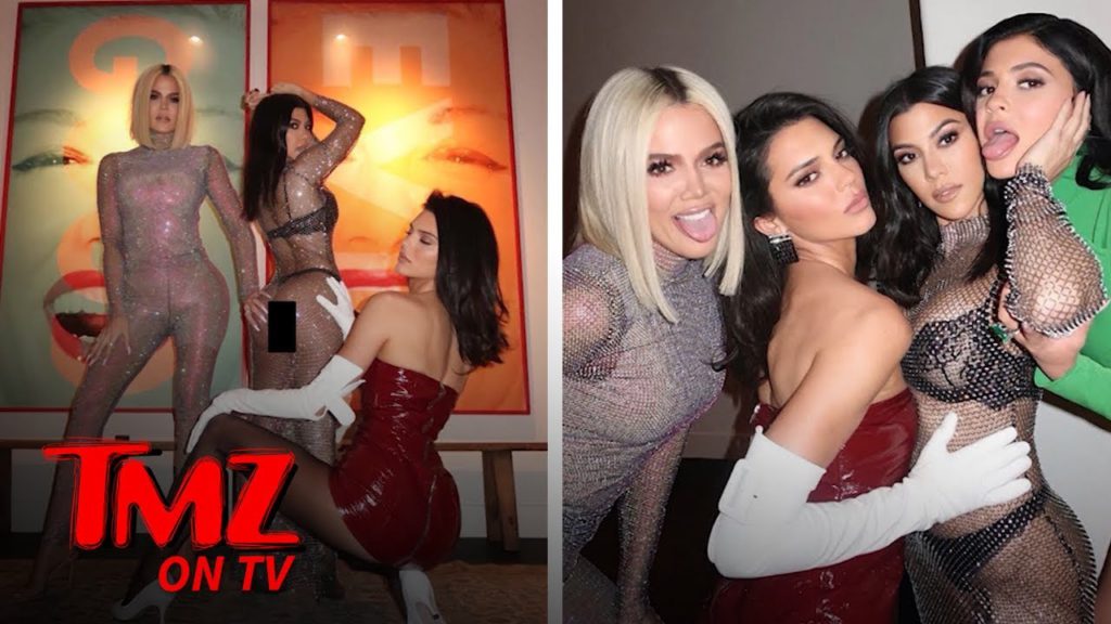 The Kardashians Put Their Assets On Display Amidst Controversy | TMZ TV 1