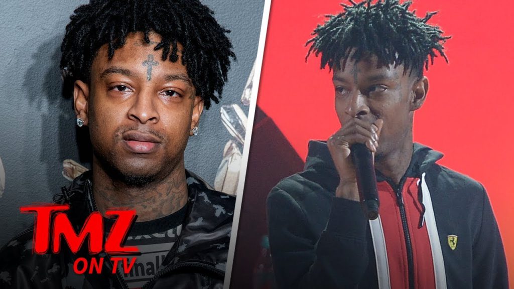 21 Savage Arrested by ICE Officials in Atlanta, Deportation Hearing Next | TMZ TV 1