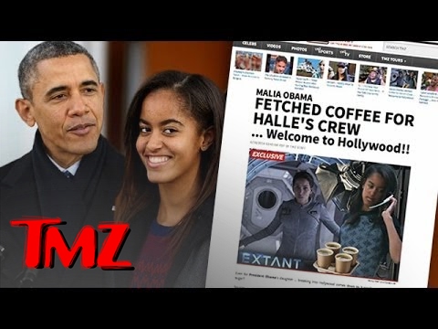 Malia Obama: Hollywood P.A.! | TMZ 5