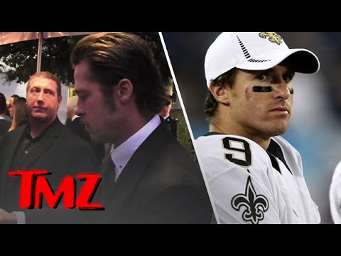 Brad Pitt: Step Off Drew Brees! | TMZ 4