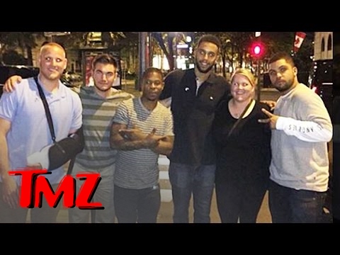 The Train Heroes Get a Taste of Compton in Paris! | TMZ 3