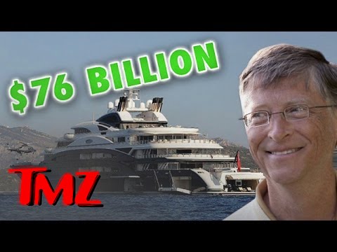 Bill Gates: How to Vacation with 76 Billion Dollars | TMZ