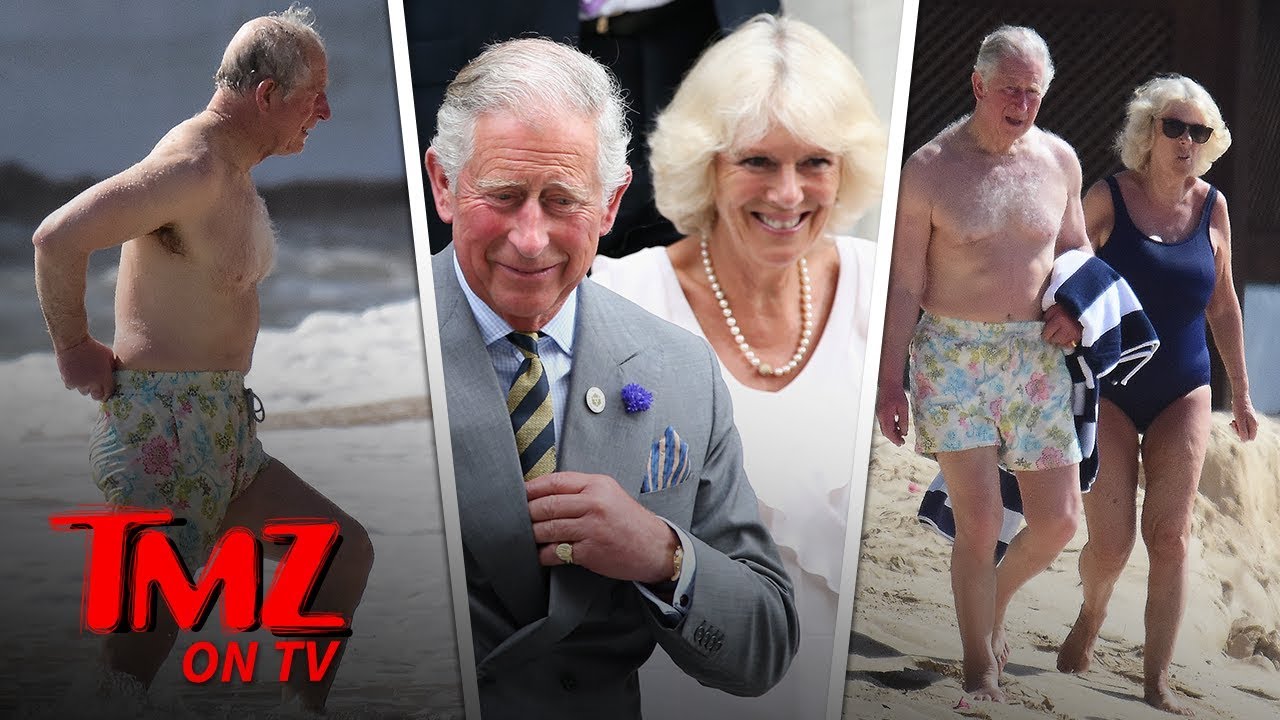 70-Year-Old Prince Charles and Camilla Hit the Beach in Barbados | TMZ TV
