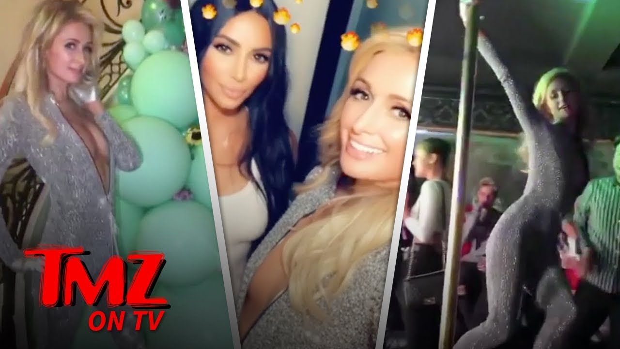 Paris Hilton Rings In Her 38th B-Day With Help From Kim K | TMZ TV 5