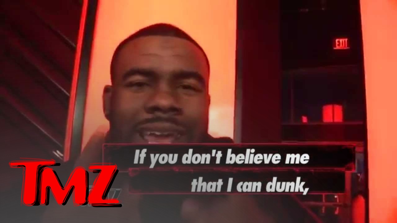 Mark Ingram: I'm Short but I Can DUNK! | TMZ 3