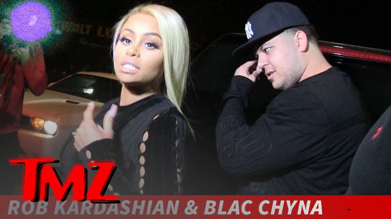 Rob Kardashian and Blac Chyna -- We're Engaged!!! | TMZ 1