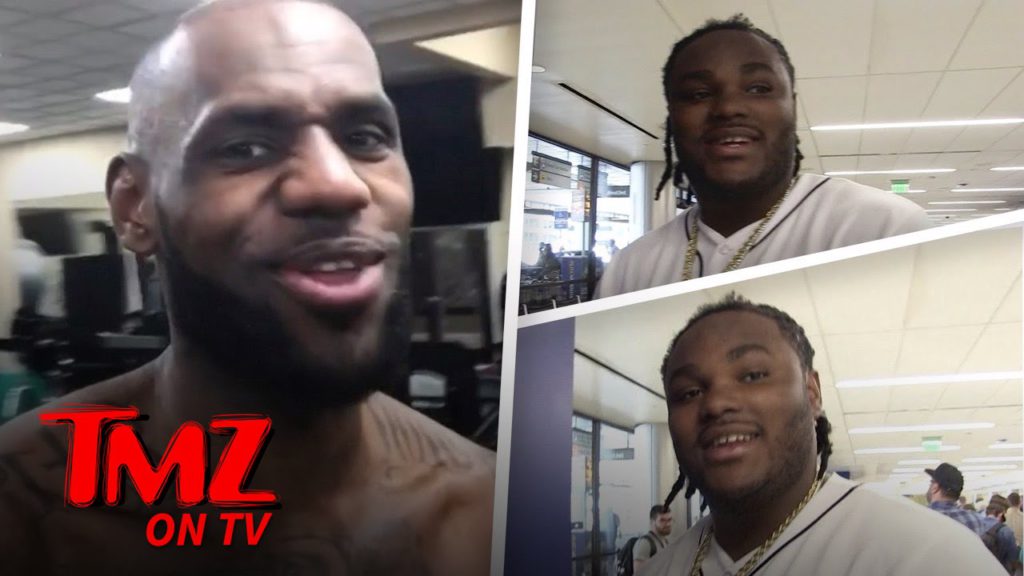 Lebron James Raps To Tee Grizzley’s ‘First Day Out’ and Record Sales BOOM! | TMZ TV 1