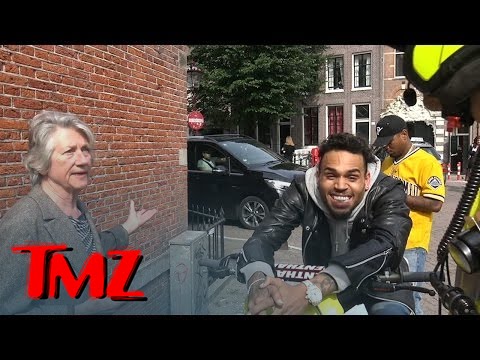 Chris Brown -- Can't Contain Himself as a Local Woman Rats Him Out | TMZ