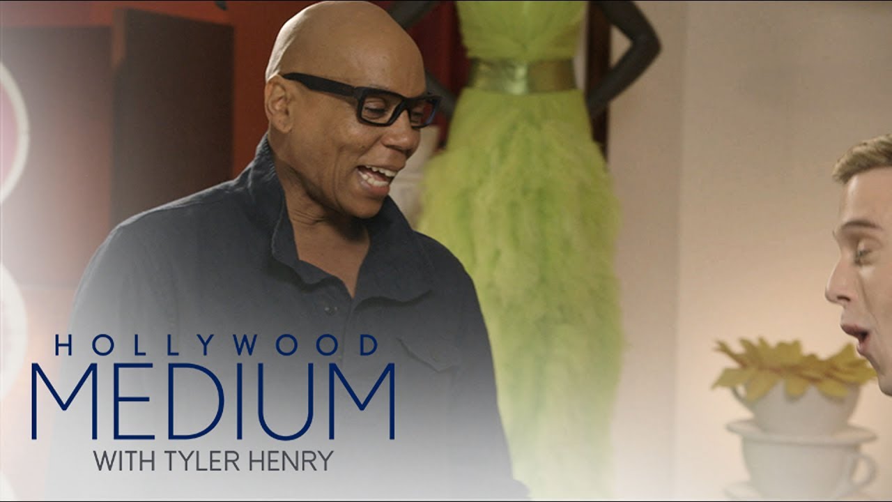 RuPaul Shows Off His Amazing Wardrobe to Tyler Henry | Hollywood Medium with Tyler Henry | E! 5