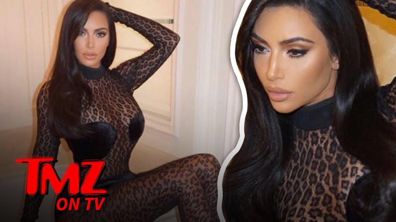 Kim Kardashian On The Prowl In Paris | TMZ TV 4