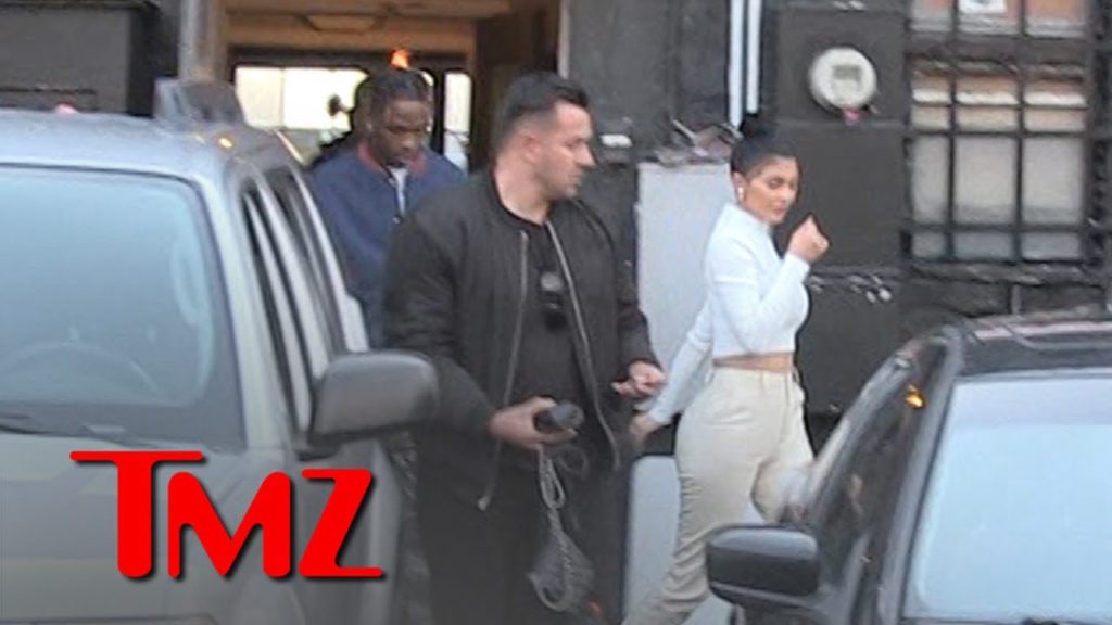 Kylie Jenner and Travis Scott Have Dinner Together with Stormi | TMZ 1
