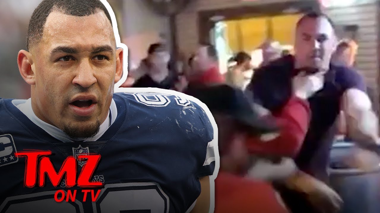 Cowboys Star Goes HAM During Fight In Bar | TMZ TV 1 Cowboys Star Goes HAM During Fight In Bar | TMZ TV 1