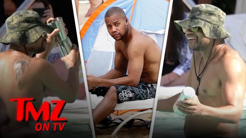 Cuba Gooding Jr. Lets Loose In A Pool In Vegas | TMZ TV 1