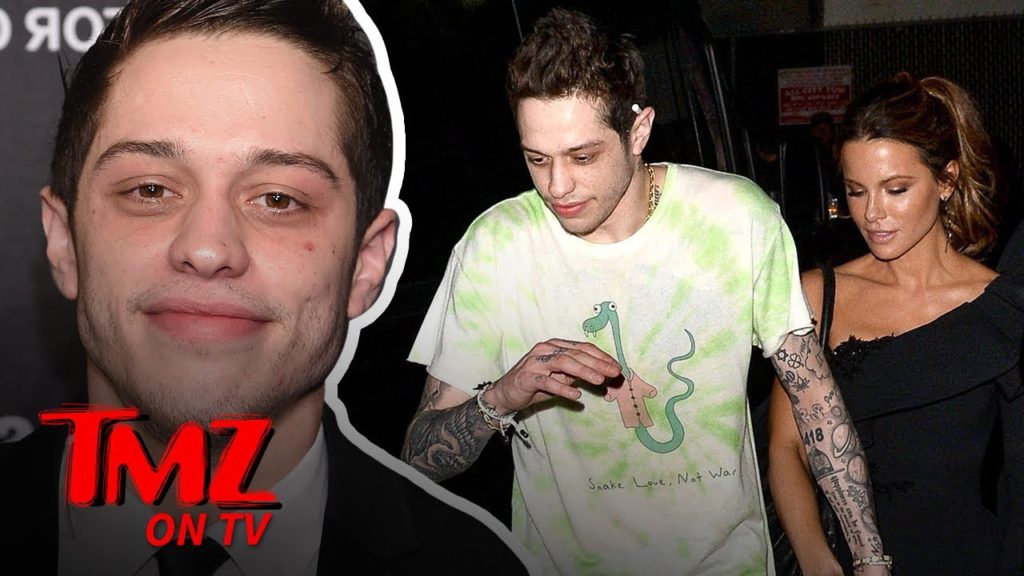 Pete Davidson & Kate Beckinsale Still Suckin' Face | TMZ TV 1